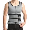 Waist Support Men Body Shaper Trainer Vest Plus Size Shapewear Tummy Control Strap Slimming Belt Sauna Suit Weight Loss Shirt Fat Burner