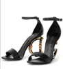 Luksusowe Keira Nappa damskie sandały buty z barokowym Dshape obcasy wesele pozłacane Carbon Lady Sexy Gladiator Sandalias EU35-43