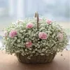 Dekorativa blommor kransar 2st 60 cm Baby's Breath Artificial Pu Plastic Gypsophila Diy Wedding Bouquets Floral Arrangement Party Home