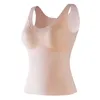 Bustiers Corsetsets Vest Fleece Bra Prendimento de roupas íntimas usam femininos sem rastreamento com térmico grande tamanho de mama de mamabustiers