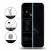 Dla iPhone 13 12 pro Max XR xs 11 7 8 plus antyspy prywatność Screen Protector Temper Glass z opakowaniem