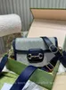 Damskie designerskie torby na ramię Crossbody luksusy moda nowe kolorowe torebki klapa mała torebka listonoszka z literami