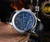 Patees Philpes Men's Watches Top Brand Sport Wristwatch Men Grility Chronograph