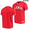 2022 NCAA Custom uu costurou a camisa de beisebol da faculdade 17 Randy Gomez 59 Stephen Fife 28 Billy Cowan Jerseys 8 Bill Parsons Jerseys bordados