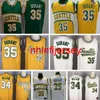 أعلى جودة خمر seattlesupersonics sonicsjersey كيفن 35 ديورانت نيو راي 20 ألين رخيصة كرة السلة الفانيلة تنفس حجم S-2XL