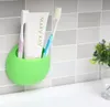 Toothbrush Holder Bathroom Storage Holders Toothpaste Wall Mount Holder Sucker Suction Organizer Cup Rack Office Racks Container SN4056