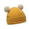 İlkbahar ve Sonbahar Pamuk Kulak Koruma Fetal Şapka Bebek Kış Şapkası Sevimli Süper Sevimli Bebek Kore Başlık 35-41cm303d
