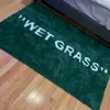 가정용 가구 아트 카펫 Ki x vg Markerad WET GRASS Area Rug Hypebeast Collection 미적 스니커즈 매트 팔러 침실 놀이방 트렌디 플로어 매트 공급업체