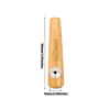 로고 휴대용 흡연 파이프 미니 허브 담배 홀더 담배 연기 마우스 피스 수제 담배 도구 zl1188을 가진 100mm 대나무 흡연 파이프