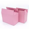 5pcs 10pcs Pink carton storage gift corrugated paper packaging box trinkets Festival box support customized size printing 220608