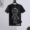 PLEIN BEAR T SHIRT Mens Designer Tshirts Rhinestone Skull Men T-shirts Classical High Quality Hip Hop Streetwear Tshirt Casual Top Tees PB 110653