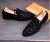 Casual Multi-Colored Glitter Sequin Loafers Mens Dress Shoes Men Flats Shoes
