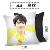 クッション/装飾枕手付かずのXiao Zhan Yibo Archaic Pictureポスター両面異なるパターンソファ枕カバー