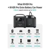 Battery Portable Power Station Expand River Pro 720Wh Capacity Solar Generator for Outdoor Camping Home Backup Emergency