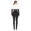 Women's Two Piece Pants Fall Set Black And White Women Suit Blazer Club Outfits Runway Clothes 2 SetWomen's