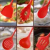 2in1 Kitchen Gadget Sets Omelette Spatula Kitchen Silicone for Toast Pancake Egg Accessoires Flip Tongs8152586