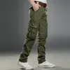 Poches latérales à glissière Cargo Harem Joggers Pantalons Hommes Tactique Casual Harajuku Streetwear Pantalon de survêtement Homme baggy 220323