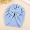 2022 Baby Turban Girls Cable Knit Head Wraps Kids Girl Cotton Headband for Infant Beanie Caps Toddler Headwear Bulk Bundle
