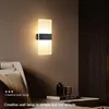 مصباح الجدار الحديثة غرفة نوم LED بسيطة دافئة أبيض الإضاءة الداخلية غرفة المعيش
