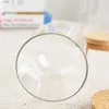 24 X Dia 10cm Tabletop Display Glass Dome Cloche Cover Decor Handmade Craft Dry Flower Ornaments Bell Jar With Wooden Base