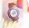 Disque Designer rotativo Mulheres relógios de 38 mm Dial Prail Silver Stainless Quartz Lady Watch Super Elegant Wristwatch Montre de Luxe