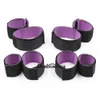 OurBondage Black Purple Nylon Fetish Pergui