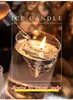 Ensemble de bougies parfumées Iceberg flottantes en cire de soja créative, bougie parfumée en cire suspendue, bougies d'aromathérapie romantiques, cire matérielle de bricolage