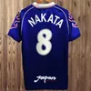 98 06 اليابان Soma Akita Okano Nakata Retro Mens Soccer Jerseys National Fine Kawaguchi Home Aways Aways Long Cleves Kazu Hattori Football Shirts