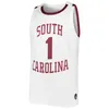 Xflsp 2022 College Custom USC South Carolina Gamecocks Basketball Jersey 31 Jim 6 Tom Riker 67 Brian Winters 32 Tom Boswell 23 Cedrick Hordges 11