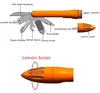 9 w 1 wielofunkcyjny narzędzie do kuchni turystycznej Skala ryb Skala Miejsce Miejsce kubka cytryny Jemon Scraper Hammer Hammer Hammer Hammer Hameler Butelka Otwieracz do Parowania Owoce Parowanie Nóż