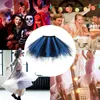 Spódnice Krótkie imprezę Tutu Ballet Bublet Dance Spódnica Kolorowa retro wielowarstwowa tiulowy petticoat sukienka Promowa dla Ladyskirts s