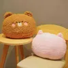 Kawaii 35 cm Animal Teddy Bear Rabbit Frog Tiger Pig Plush Toy Cartoon Filled Soft Cushion Back SOFA CUDION KIDS XMAS GIFT J220729