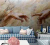 Custom 3D Wallpaper Mural living room bedroom Relief art hand marbled background wall mural pegatinas de pared