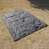 210*150 см открытый коврик для кемпинга непромокаемый двухсторонний тент для пикника одеяло складной бык пляж земляной лист брезент s 220409