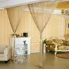 Curtain & Drapes Decoration Tassel Window Curtains Shining Screen Panel Door Glitter String Hanging Beaded CurtainsCurtain DrapesCurtain