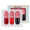 Lip Gloss 3 PCs/Definir mini hidratante transparente Óleo de revolução de cor Plump Makeup Cosmetic Wish22