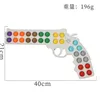 UPS NEW DECOMPRESSION TOY Glowing Band Music Toy Gun 4Colors Shiatsu Bubble Children Present Party Favor Wholesale