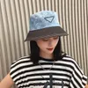 Cubo de diseñador Sombrero de vaquero Casquette Cubos de moda Sombreros para mujeres Hombres Sombrero ajustado de lujo Gorra de béisbol de patchwork de alta calidad Sombrero para el sol