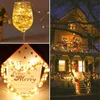 Strings 200/100 LED Solar Light Outdoor Lamp String Lights For Holiday Christmas Party Waterproof Fairy Garden Garlandled