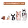 Персонализированная PO DIY PET Cushion Toys Dolls фаршированная подушка для животных Custom Dog Cat Picture Рождественские подарки Мемориальный подарок 220607