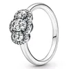 luxry lady Nouvelle mode CZ bague en argent sterling 925 Fit style Pandora FEMMES Anneaux de mariage Bijoux de fiançailles pour femmes filles avec boîte d'origine