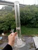 Bong à eau en verre transparent de 19,5 pouces, narguilé, bécher, percolateur de pneu, recycleur, filtres, tuyaux pour fumer avec femelle de 18mm