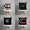 Luxury Letter Cushion Designer Oreiller décoratif Designers Luxurys Sofa Cushion Fashion Home Decor Room Oreills 2205243D4602445