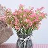 90hheads 52cm bebês respirarem flores artificiais de plástico gipsophila DIY Floral Bouquets Arranjo para Decoração de Casamento Decoração FY3762 0620