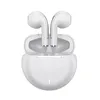 TWS bluetooth earphone 6 with noise cancelling Wireless Earbuds Headphone Chip Transparency Metal Rename POP GPS Wirless Charging Headphones