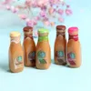 5pcs Dollouse Miniature Resin Mini Coffee Bottle Bottles Finque Play Kitchen Food for Blyth Barbies 16 Doll Miniature Toys 220725