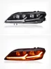Luce frontale per Mazda 6 LED Daytime Running Headlight Assembly 2004-2012 Car DRL Dynamic Turn Signal Demon Eye Lens