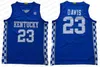 Xflsp homens kentucky wildcats tyler harro faculdade basquete jerseys tyrese maxey john parede anthony 23 Davis demarcus 15 primos Malik monge jersey