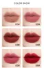 9.8g تصميم شكل الفم الشفاه الشفاه Tint Rouge A مستويات Labial Matte Lip Kit ناعمة مرطب ومثير الوشم التجميلي