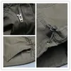 Summer Men s Casual Cotton Cargo Shorts Overalls Long Length Multi Pocket breeches Military Pants Male Tactical Short 220715